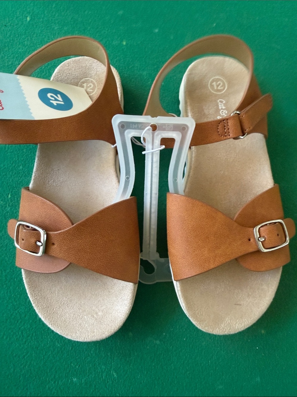 Kids Tan Sandals - Size 12